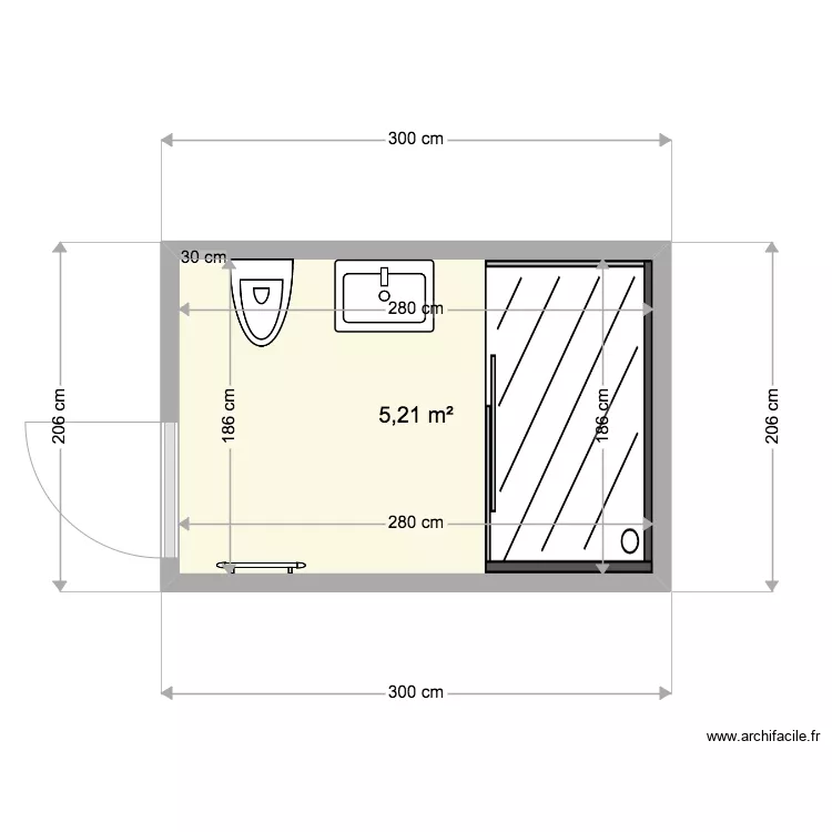 Pantin_SDB_Studio3. Plan de 