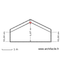 coupe etage avec hausse et isol 