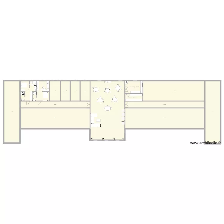 maison repos ou autre. Plan de 