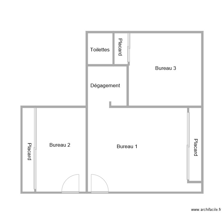 RAUNET. Plan de 0 pièce et 0 m2