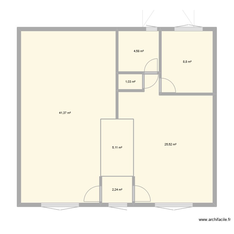 Garage. Plan de 0 pièce et 0 m2