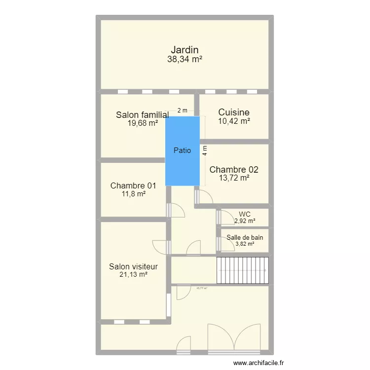 Ouled chbel. Plan de 