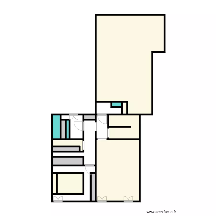 23RDPC 01 etage. Plan de 