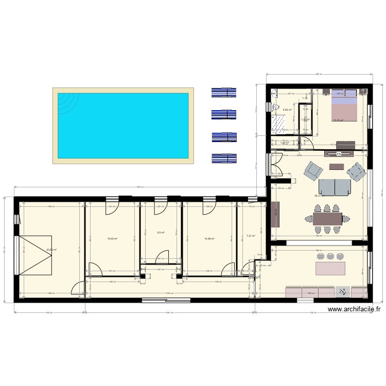maison jule. Plan de 0 pièce et 0 m2