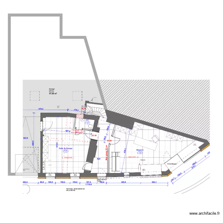 Gheysens. Plan de 