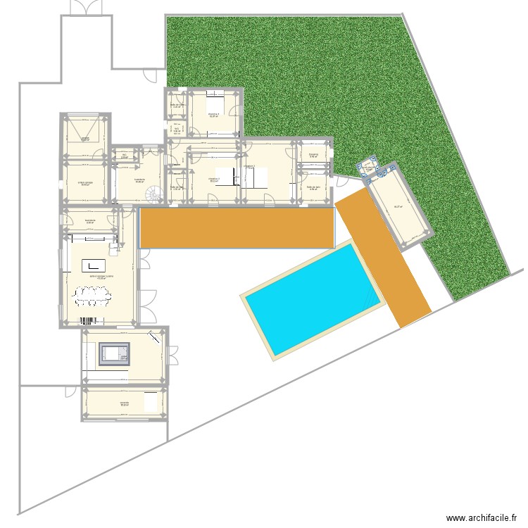 maison vert vallon. Plan de 0 pièce et 0 m2