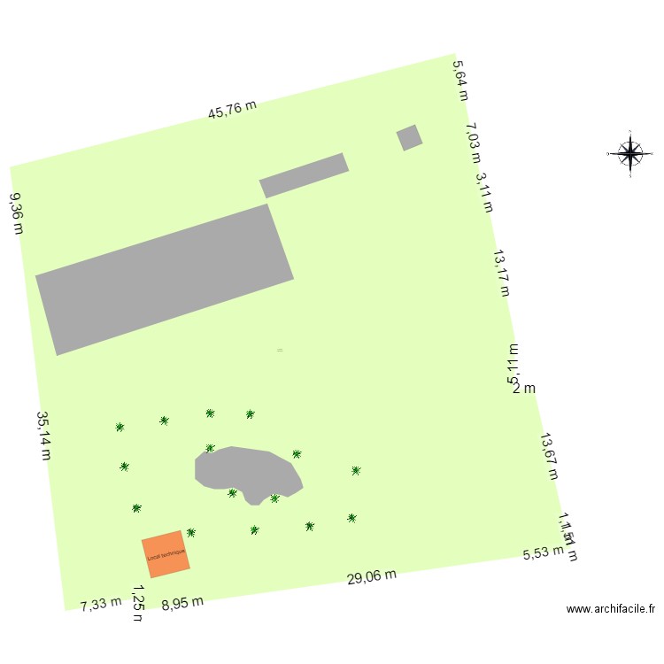 PLAN DE M. Plan de 0 pièce et 0 m2