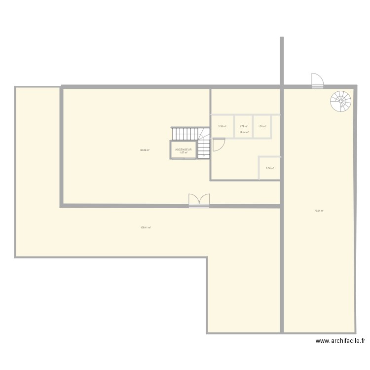 VILLA SCHOEFFERT REZ BAR LOUNGE. Plan de 0 pièce et 0 m2