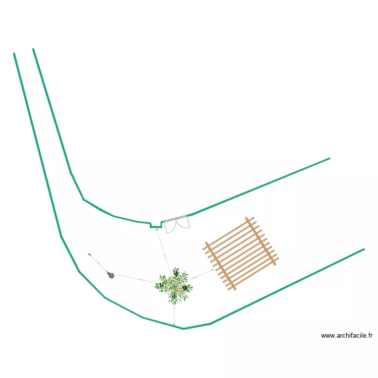 terrasse trindade 1. Plan de 