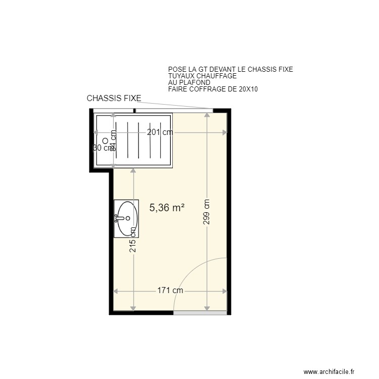 CAILLERET PATRICK . Plan de 0 pièce et 0 m2