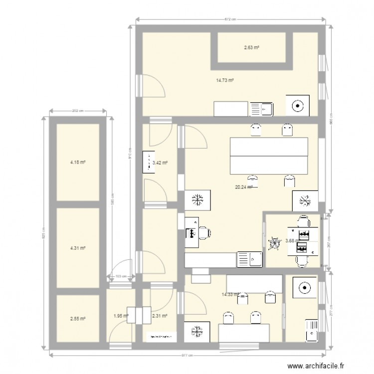 zied 2. Plan de 0 pièce et 0 m2