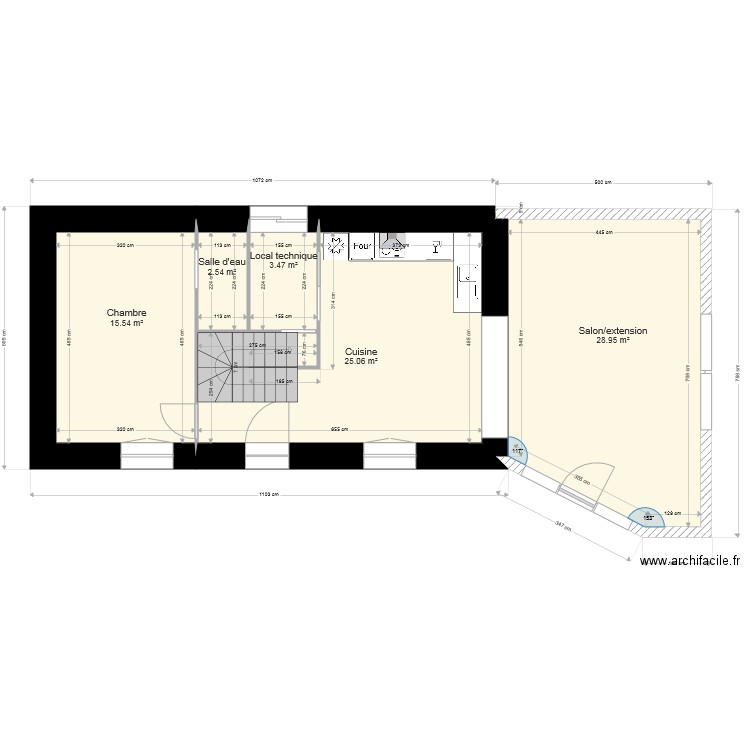 Quimperle base. Plan de 0 pièce et 0 m2