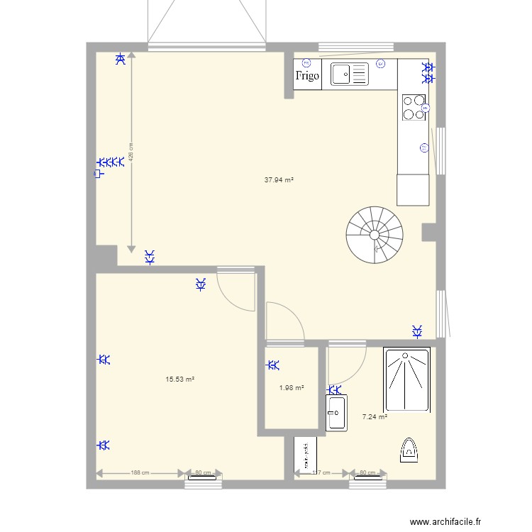 Gites final 9. Plan de 0 pièce et 0 m2