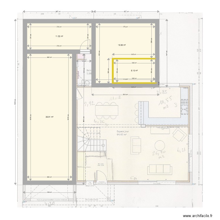 Plan Maison V2. Plan de 0 pièce et 0 m2