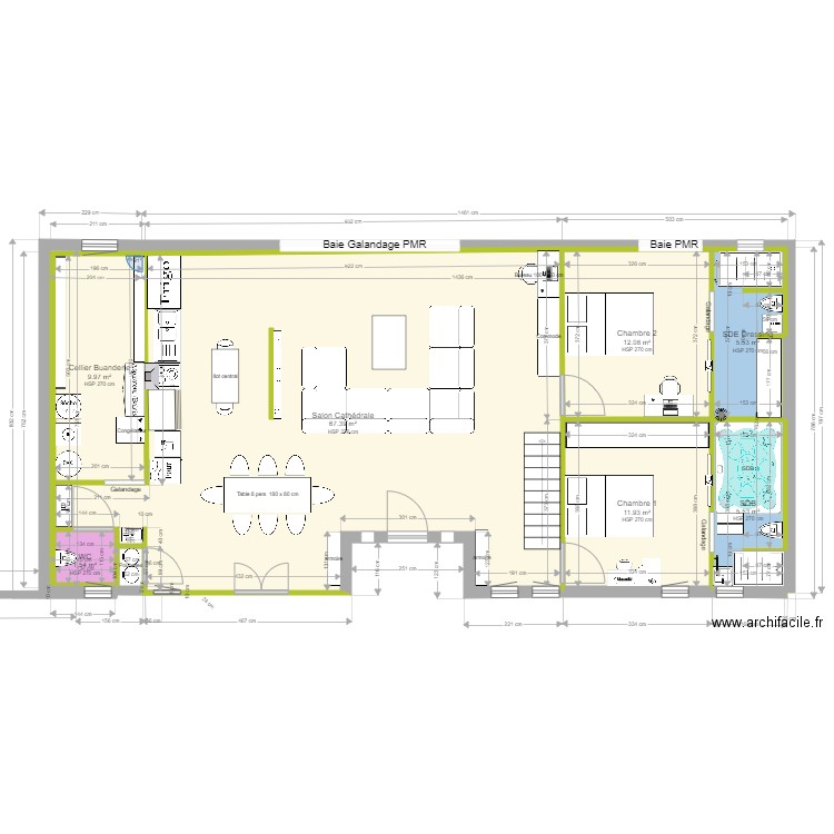 RDC sans extension 3. Plan de 0 pièce et 0 m2