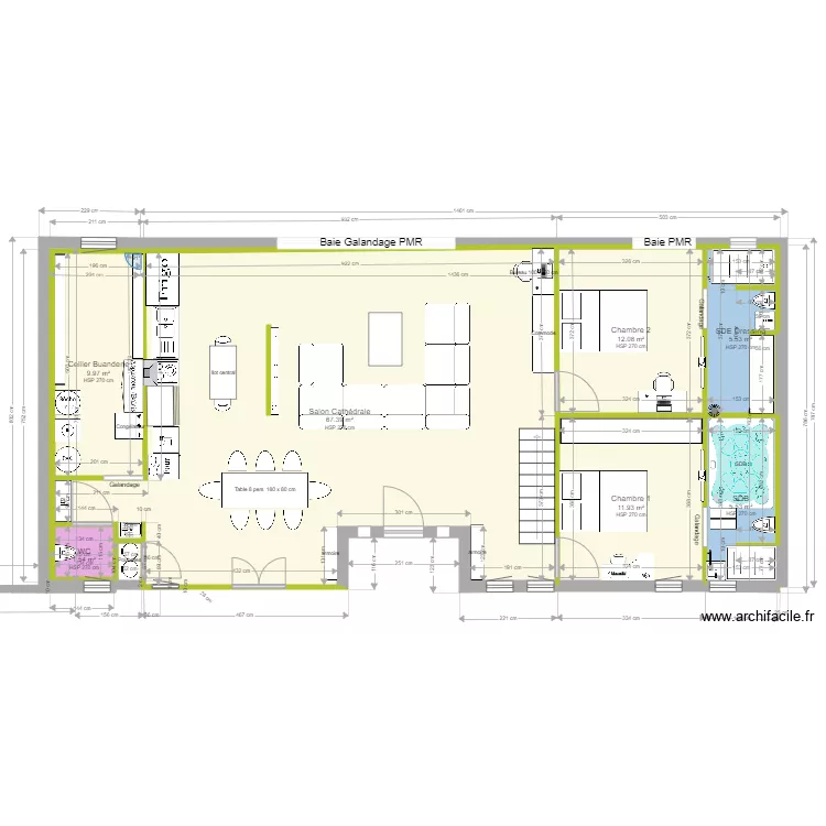 RDC sans extension 3. Plan de 