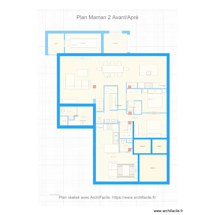 Plan Maman 3. Plan de 