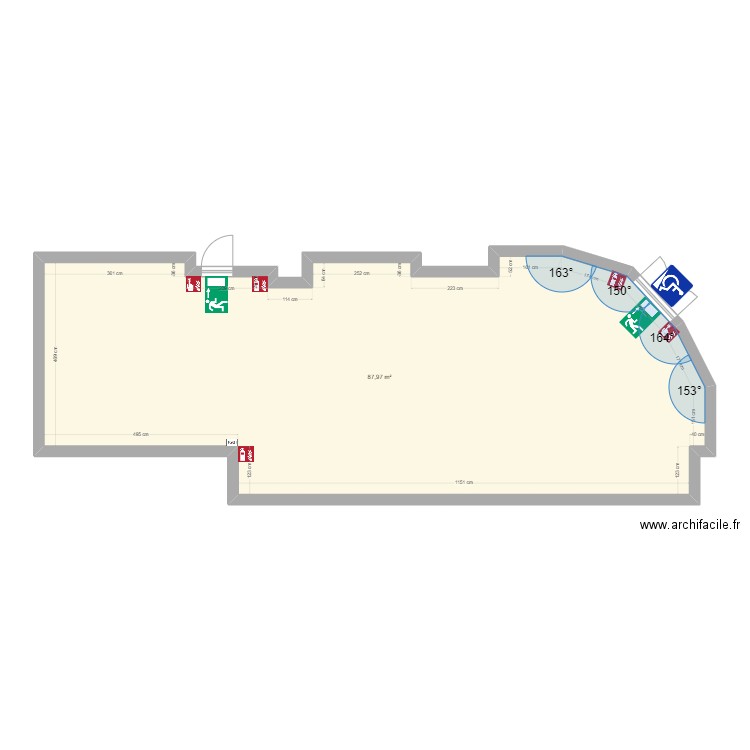 next cuisine. Plan de 0 pièce et 0 m2