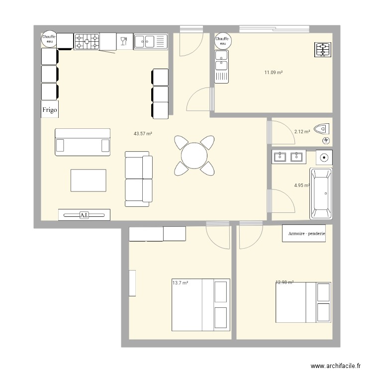 Constructible solo . Plan de 0 pièce et 0 m2