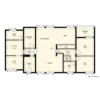 Plan maison actuelle 2 lot la cascade 
