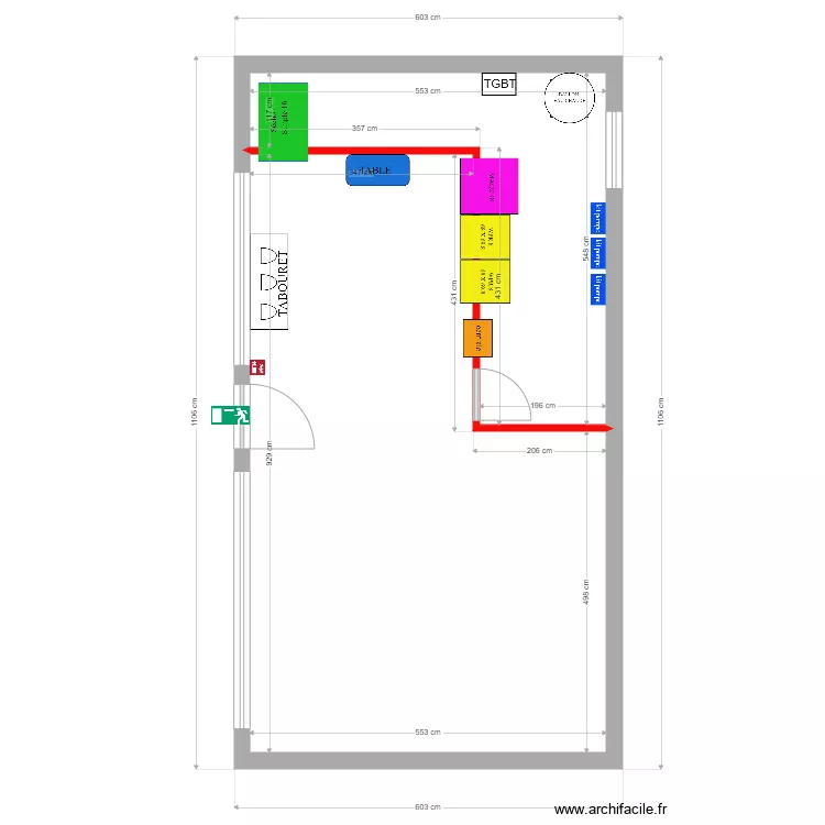 PLAN ARNAUD LAMBERT. Plan de 