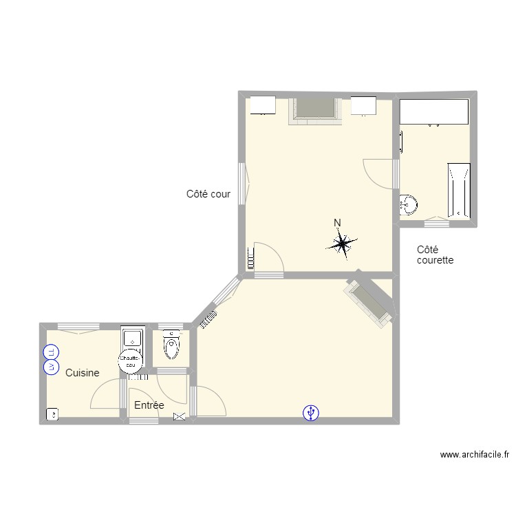 58 Dulong 502. Plan de 0 pièce et 0 m2