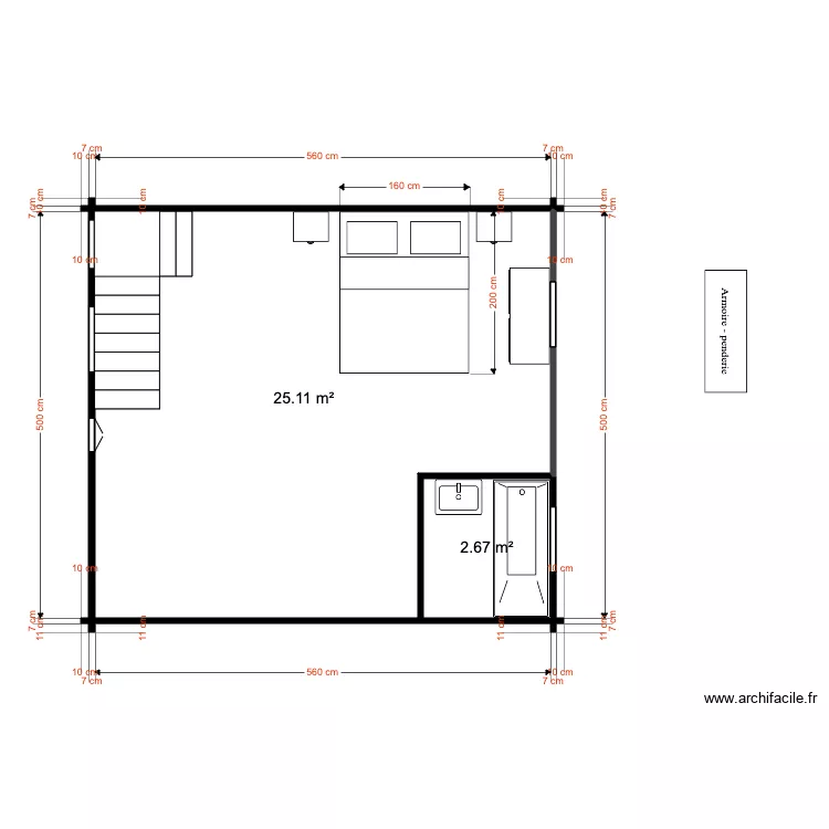 Etage Chalet 28 M Devis 2 1. Plan de 