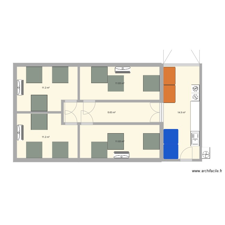 BatiChampi. Plan de 0 pièce et 0 m2