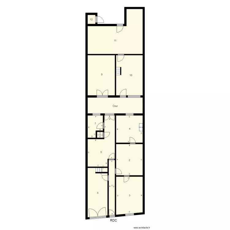 184632 MULLER Plomb. Plan de 
