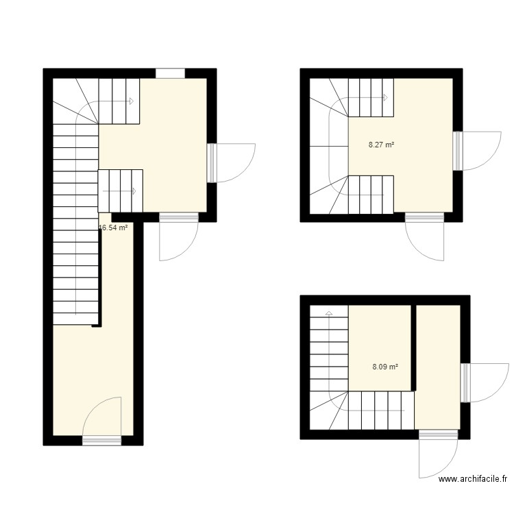 gastelier . Plan de 0 pièce et 0 m2