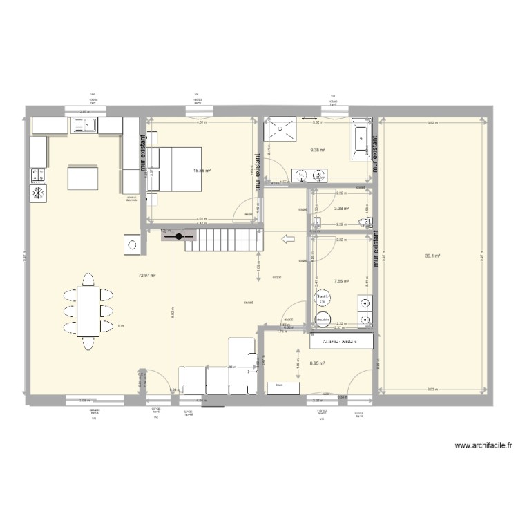 essai   3  060517. Plan de 0 pièce et 0 m2