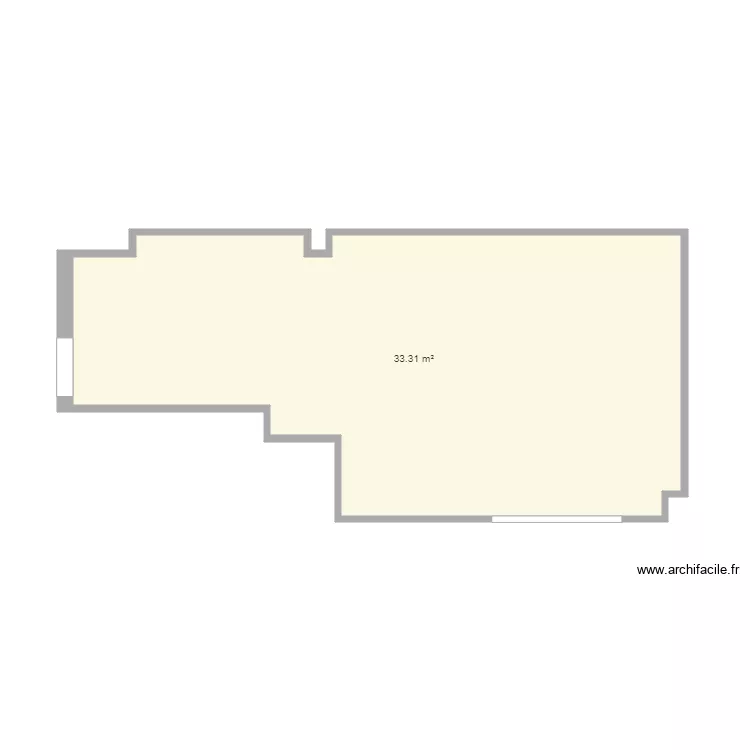 VILLEMONBLE. Plan de 