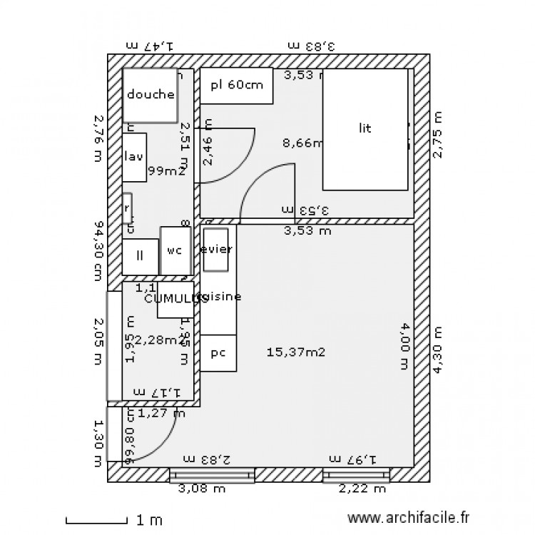 BASTE22herve2ok. Plan de 0 pièce et 0 m2