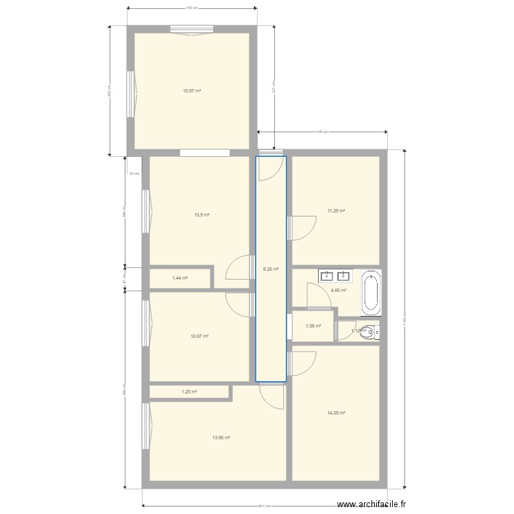 christelle cenac. Plan de 0 pièce et 0 m2