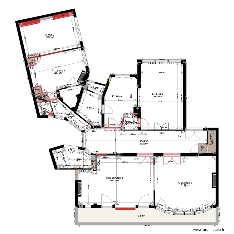 Plan de démolition 06 06 18. Plan de 0 pièce et 0 m2