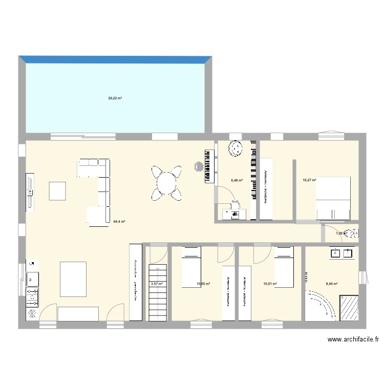 maison2. Plan de 0 pièce et 0 m2