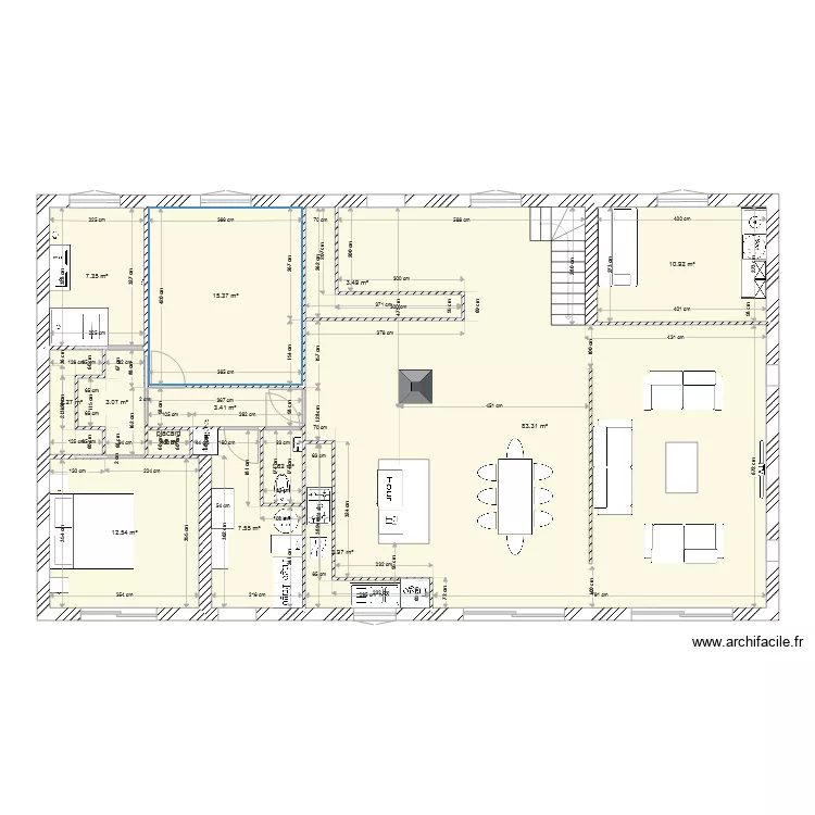 haut definitif. Plan de 