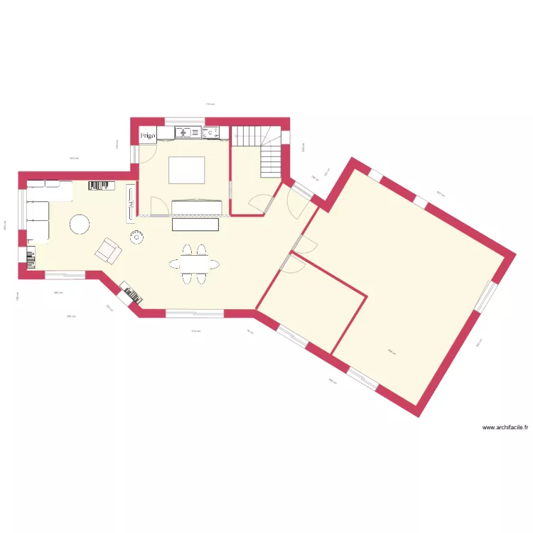 Villa r&eacute;alisation projet 4. Plan de 