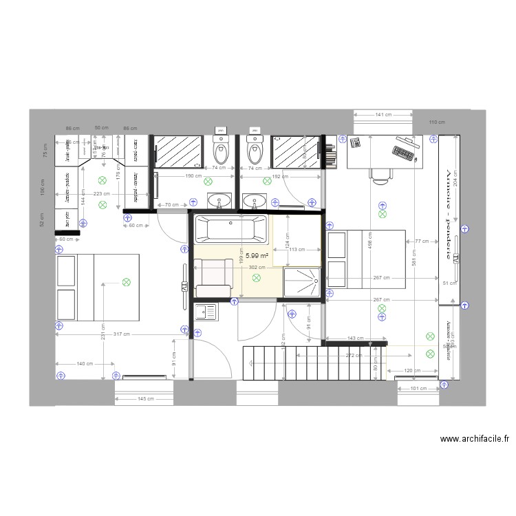 appartement Gournay 20200127f. Plan de 0 pièce et 0 m2