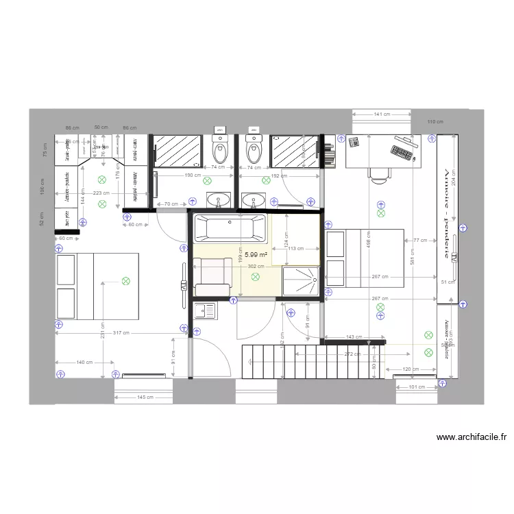 appartement Gournay 20200127f. Plan de appartement Gournay 20200127f. Plan de