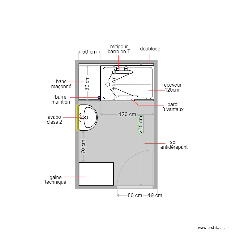 aouf. Plan de 0 pièce et 0 m2