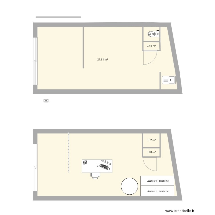 Atelier poterie. Plan de 0 pièce et 0 m2