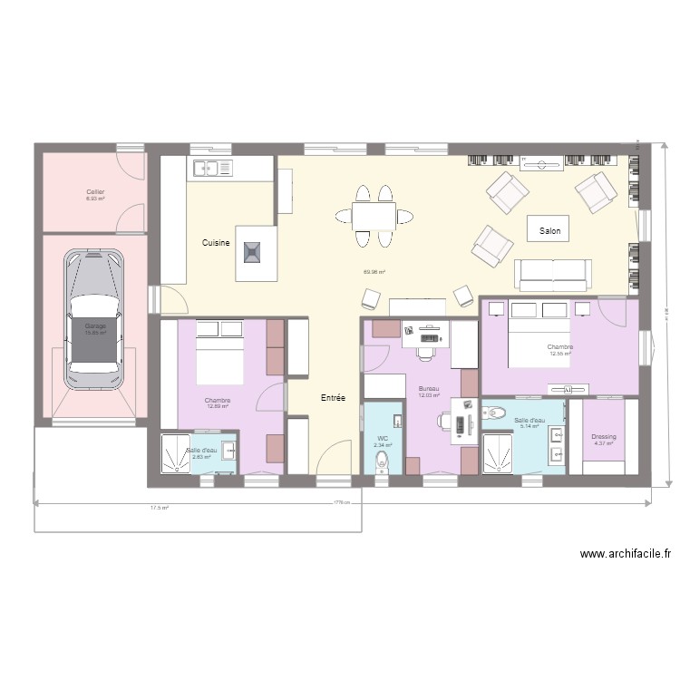 Maison 10 v2. Plan de 0 pièce et 0 m2