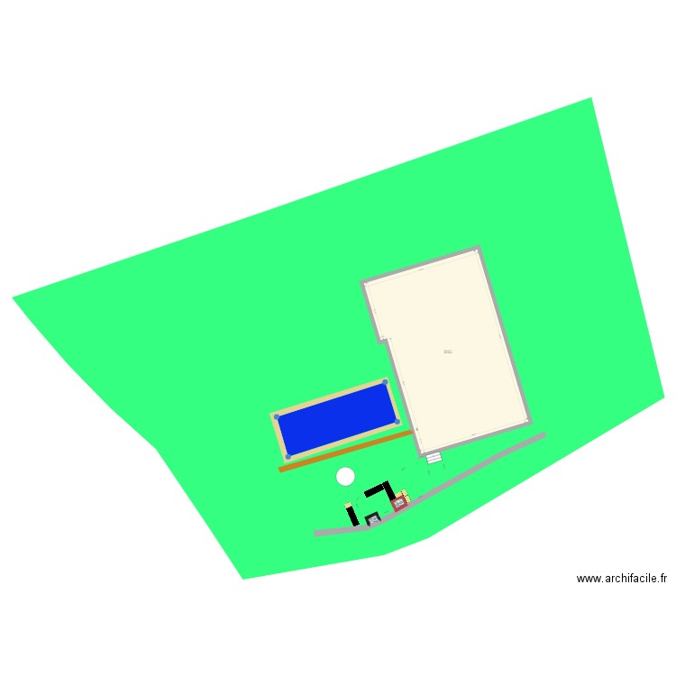 Cuisine été. Plan de 0 pièce et 0 m2