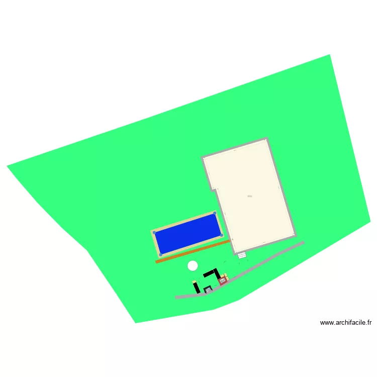 Cuisine &eacute;t&eacute;. Plan de 