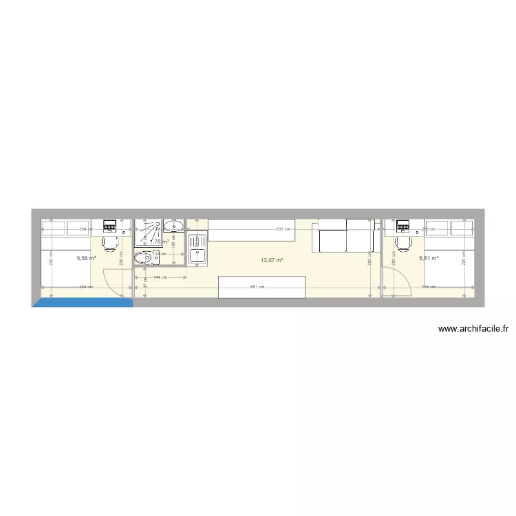 tiny house david. Plan de 