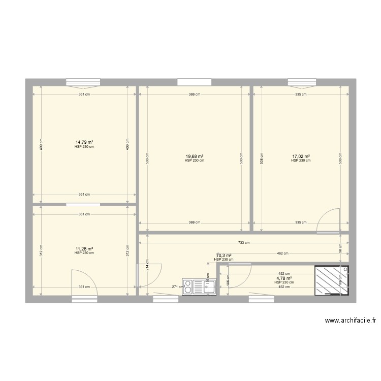 MonLabeur2. Plan de 0 pièce et 0 m2