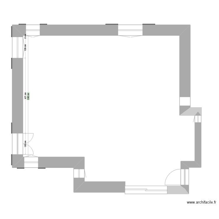 rdc nu AA. Plan de 0 pièce et 0 m2