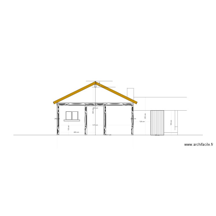 maison BC Sud. Plan de 0 pièce et 0 m2