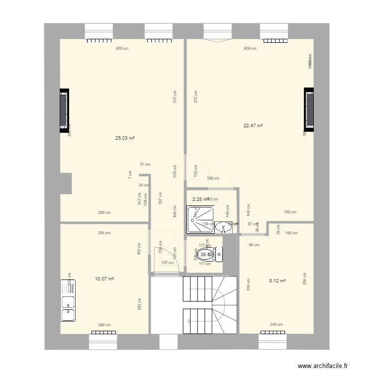 TDP R2 etats des lieux. Plan de 0 pièce et 0 m2